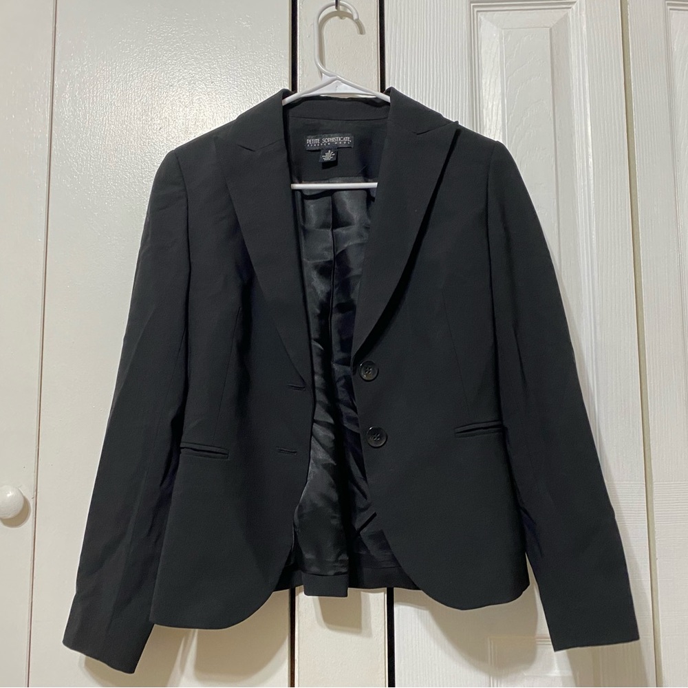 black blazer